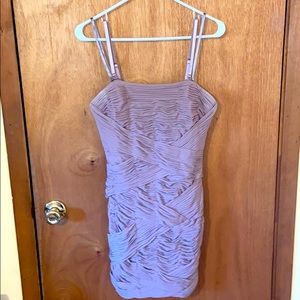 Pale Purple Mini Dress